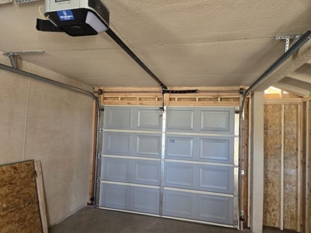 New opener and door install