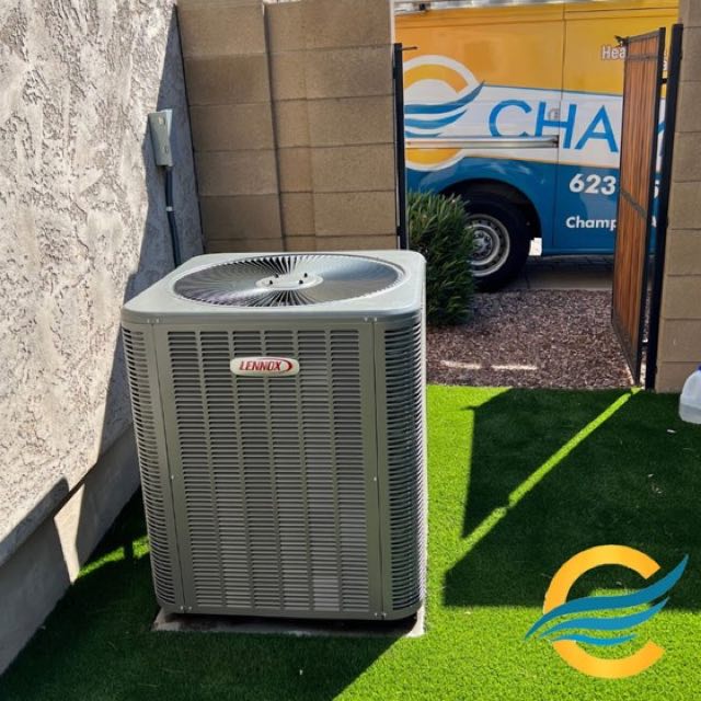 New high-efficiency AC install