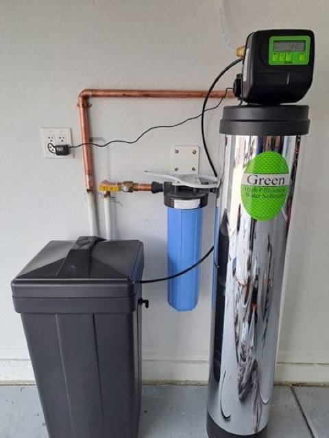 Water treatment system install